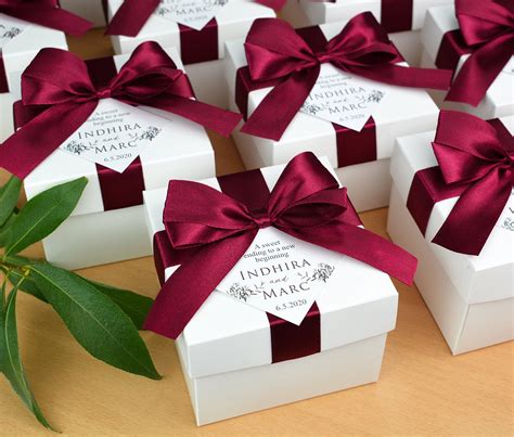 unique wedding favour boxes